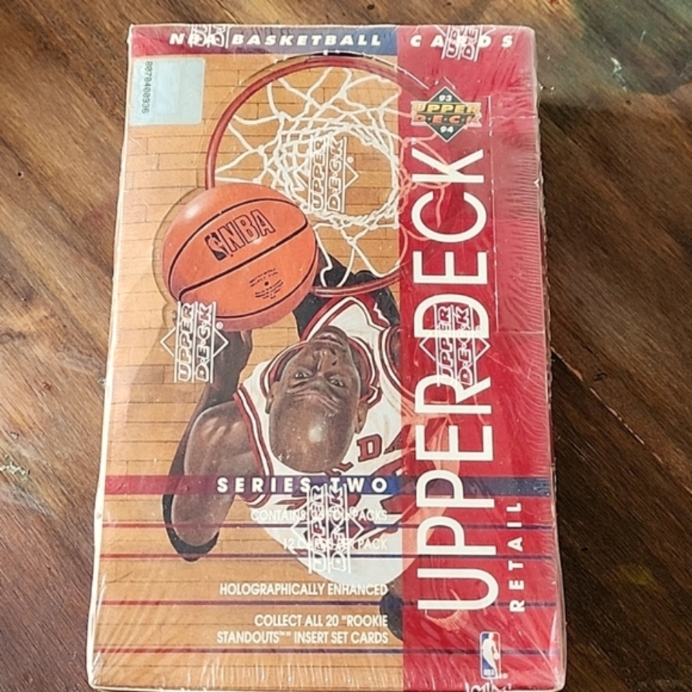 93 94 Upper Deck NBA Basketball Series Two sealed box Michael Jordan